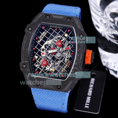 Swiss Richard Mille RM 27-04 Tourbillon Rafael Nadal Watch Tennis Racket Dial